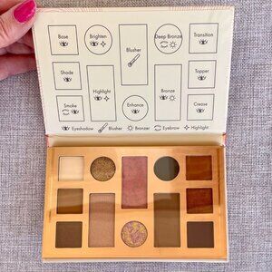 The Beauty Crop the Essentials Face Palette Eye Shadows Highlight Bronzer Blush